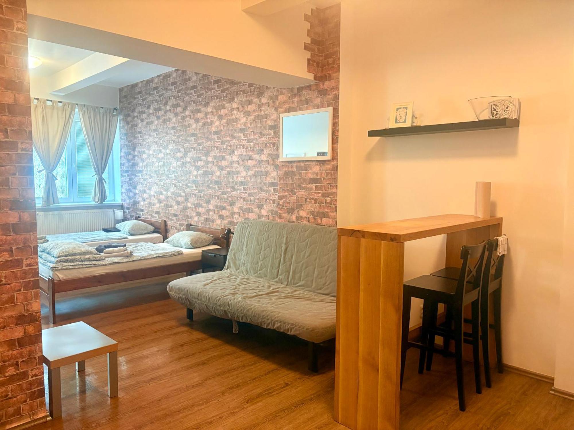 Zizkov Cosy Studio Apartments Prag Exteriör bild