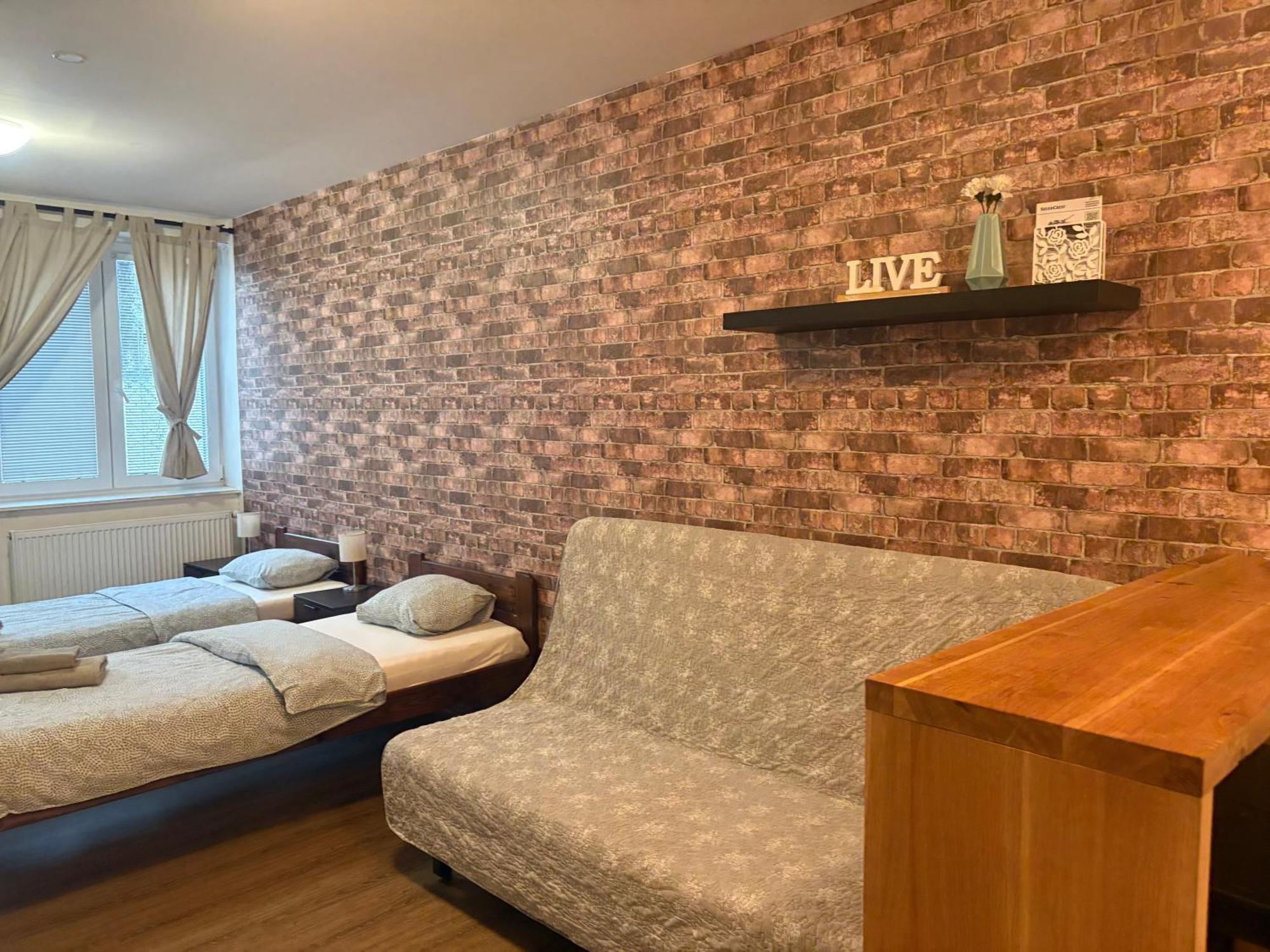 Zizkov Cosy Studio Apartments Prag Exteriör bild
